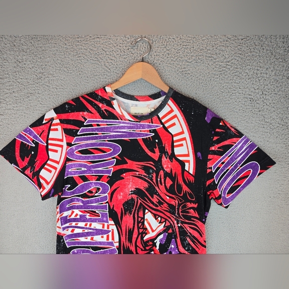 Strivers Row Mens Graphic Wolf Tee Shirts Sz M Crew Neck Short Sleeve Colorful - Picture 2 of 11